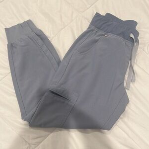 Figs Zamora Pants in limited edition Vapor Blue